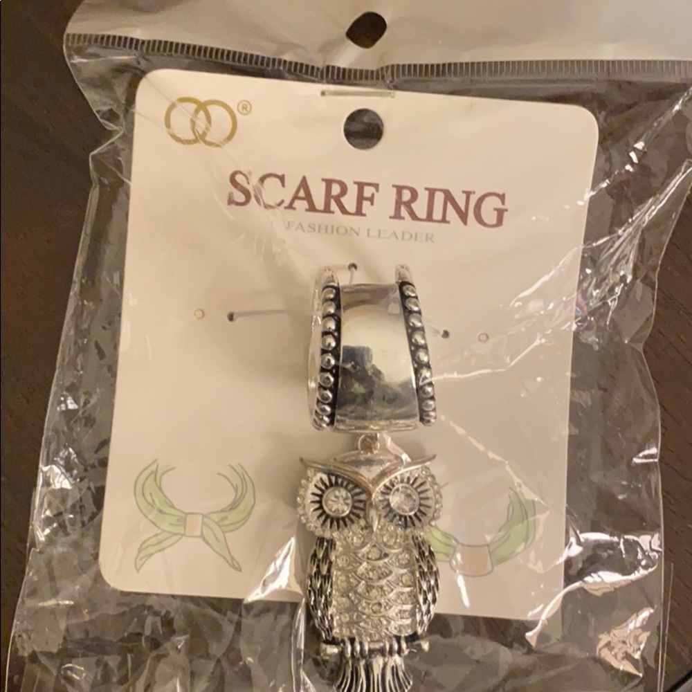 Silver Scarf Ring